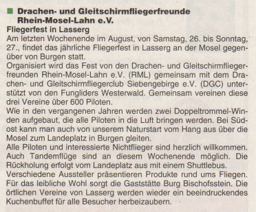 Fliegerfest 2017 - Rhein-Mosel Info (Nr. 34/2017)