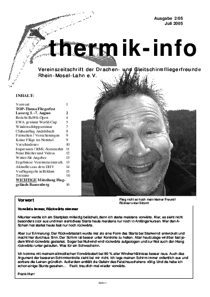Thermik-Info 2005-2