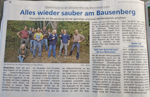 Bausenberg - Blick Aktuell - Bad Breisig (Oktuber 2018)