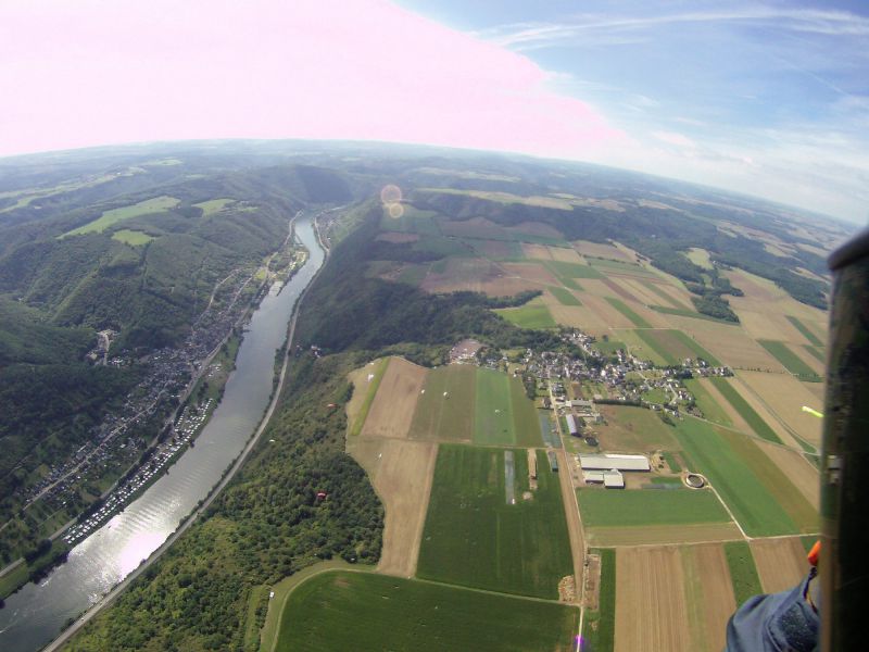 fliegerfest lasserg uebersicht von oben